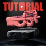 BF P90 V4 gel blaster with Metal gearbox