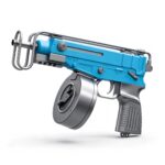 Bingfeng ZBS004 (Black.Blue.Pink) - Scorpion Type Assault Drum Magazine Edition Tactical Soft Bullet Toy Gun