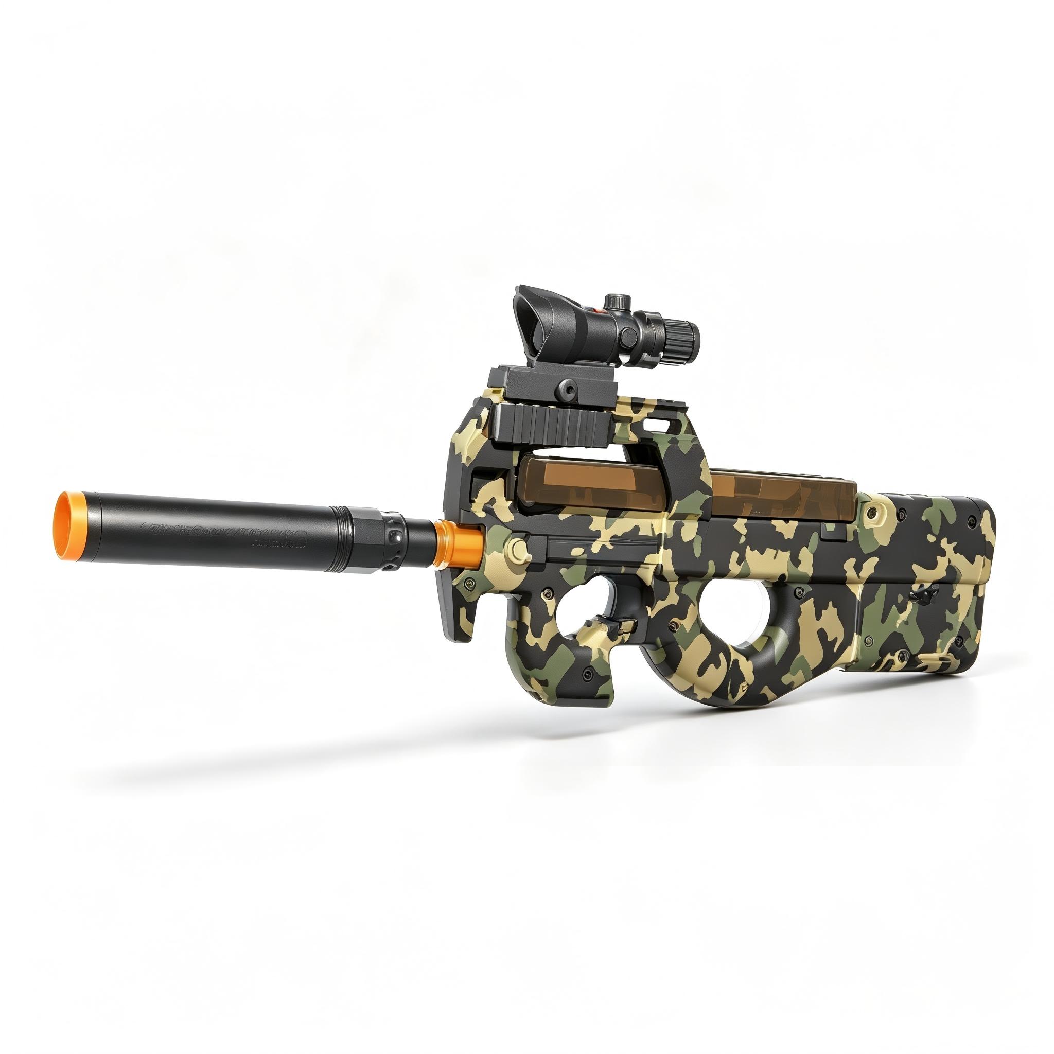 SY-0012 Graffiti P90 Manual & Electric Integrated Toy Blaster