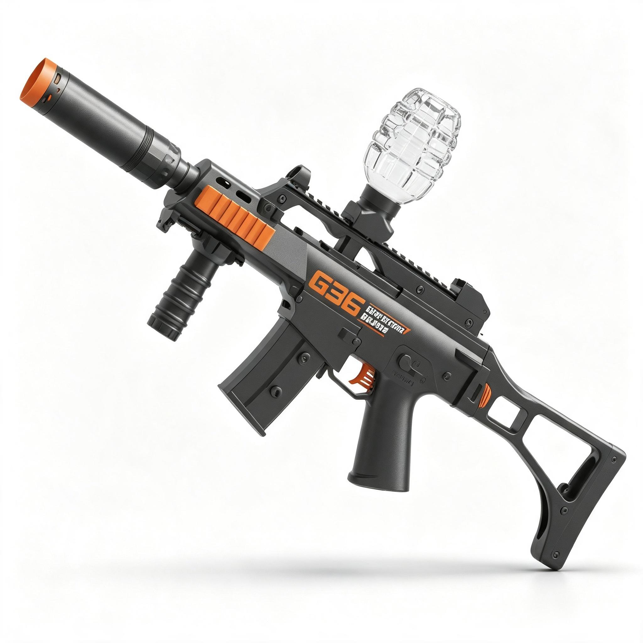 SY-0038 Solid Color G36C Electric Toy Blaster