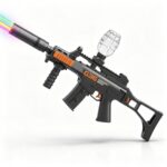 SY-0039 Solid Color G36C Electric Toy Blaster with Colorful Light Nozzle