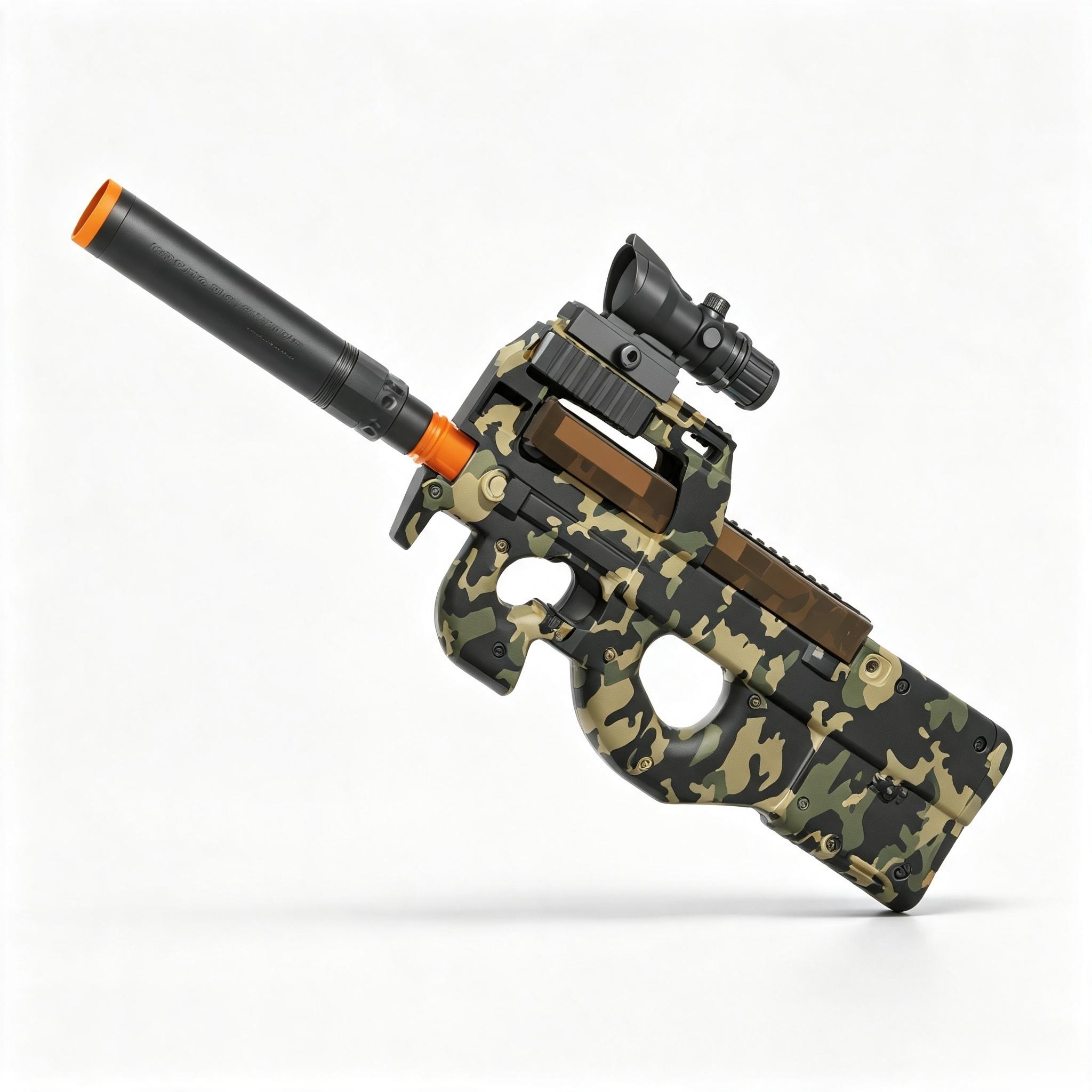 SY-0059 Camouflage P90 Electric Toy Blaster