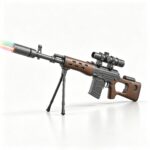 SY-0067 Solid Color SVD Electric Toy Blaster with Colorful Light Nozzle