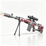 SY-0069 Graffiti SVD Electric Toy Blaster with Colorful Light Nozzle