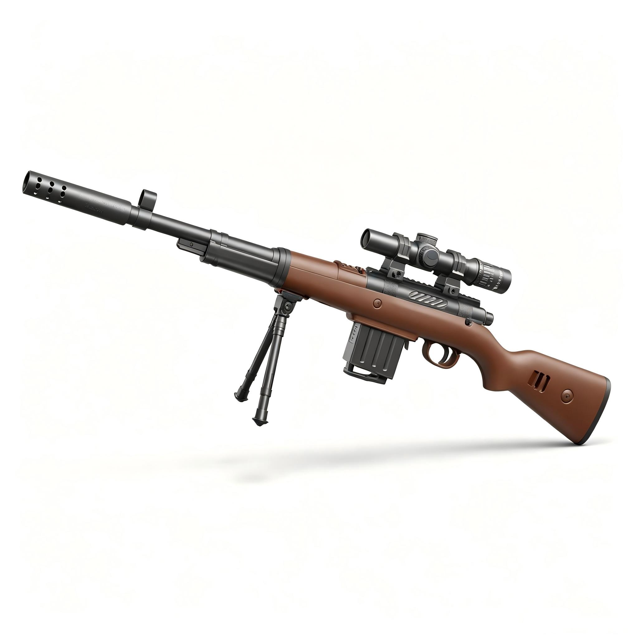 SY-0075 Solid Color Automatic & Manual Kar98K Toy Blaster