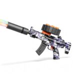 SY-0082 Graffiti MP5K Electric Toy Blaster with Colorful Light Nozzle