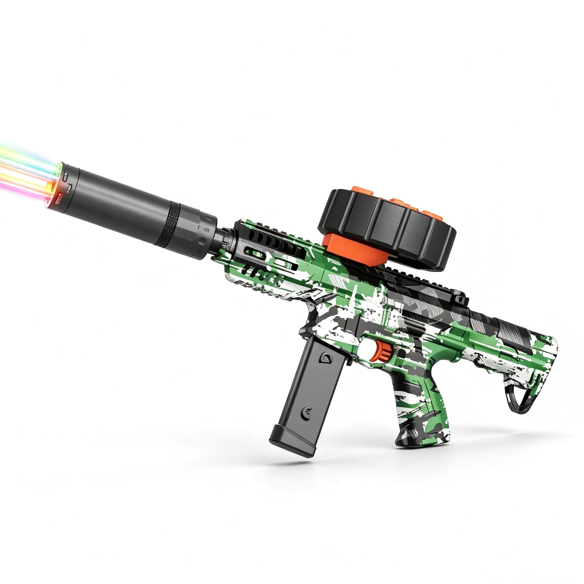 SY-0089 Graffiti ARP9 Electric Toy Blaster with Colorful Light Nozzle