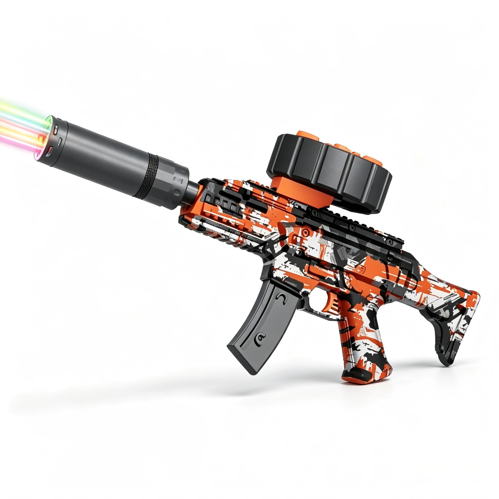 SY-0091 Graffiti EVO Electric Toy Blaster with Colorful Light Nozzle