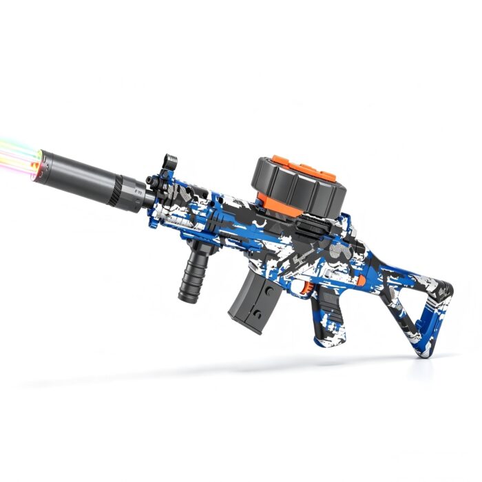SY-0098 Graffiti SG552 Electric Toy Blaster with Colorful Light Nozzle