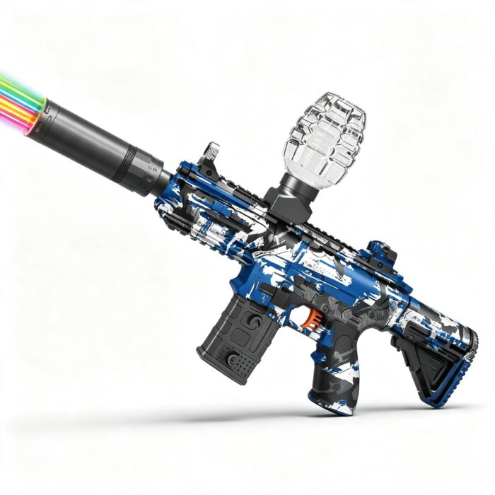 SY-0131 Graffiti M416 Electric Toy Blaster with Colorful Light Nozzle