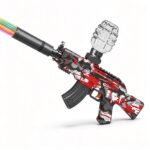 SY-0136 Graffiti AK47 Electric Toy Blaster with Colorful Light Nozzle