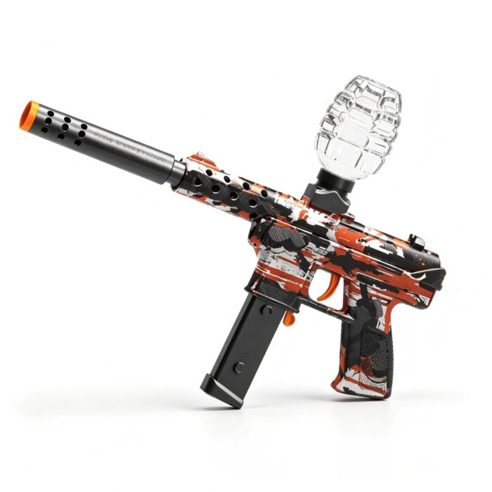 SY-0137-2 Bagged Graffiti Automatic & Manual TEC-9 Toy Blaster