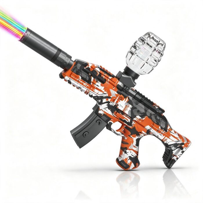 SY-0152 Graffiti EVOIII Electric Toy Blaster with Colorful Light Nozzle