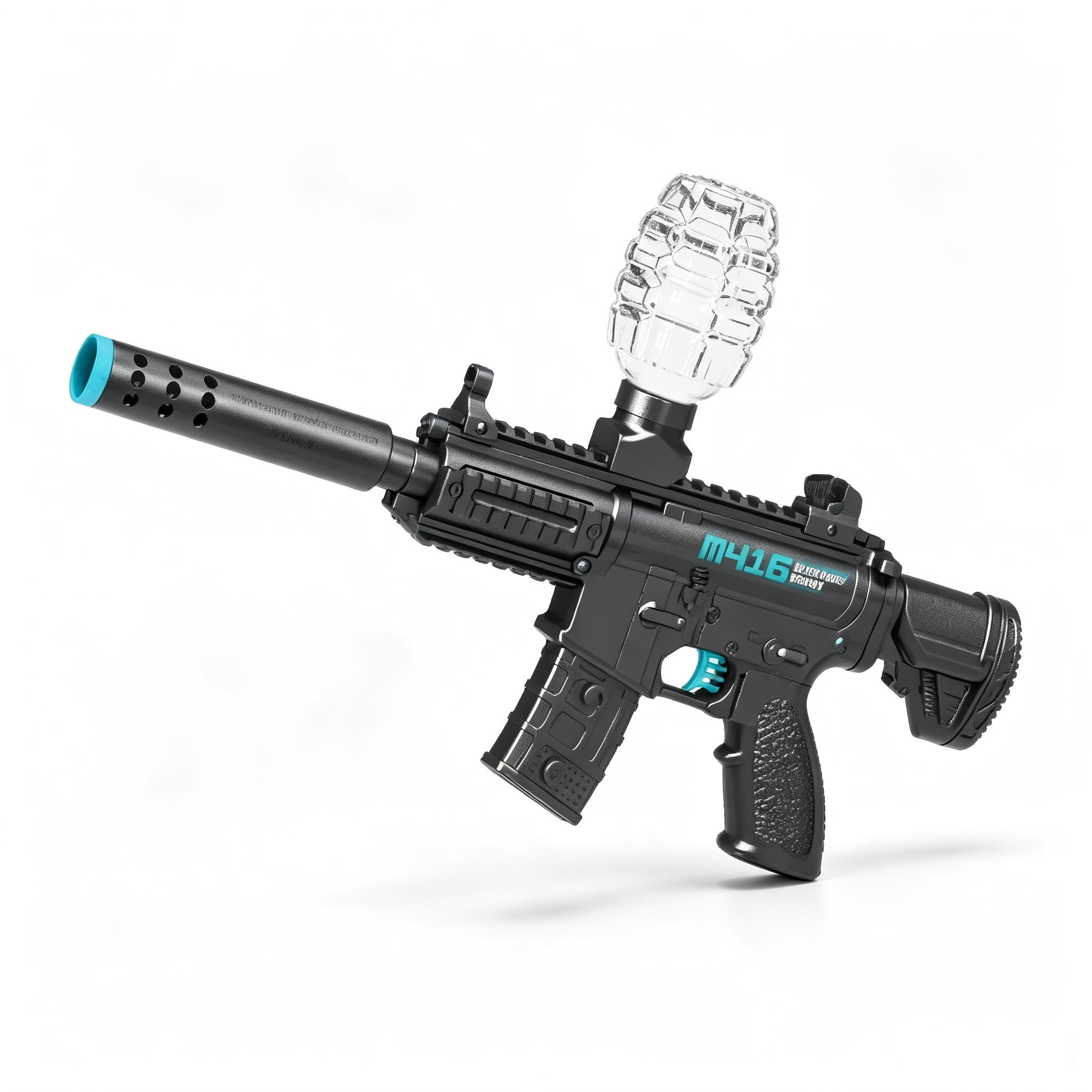 SY-0156-1 Bagged Solid Color Automatic & Manual M416 Toy Blaster