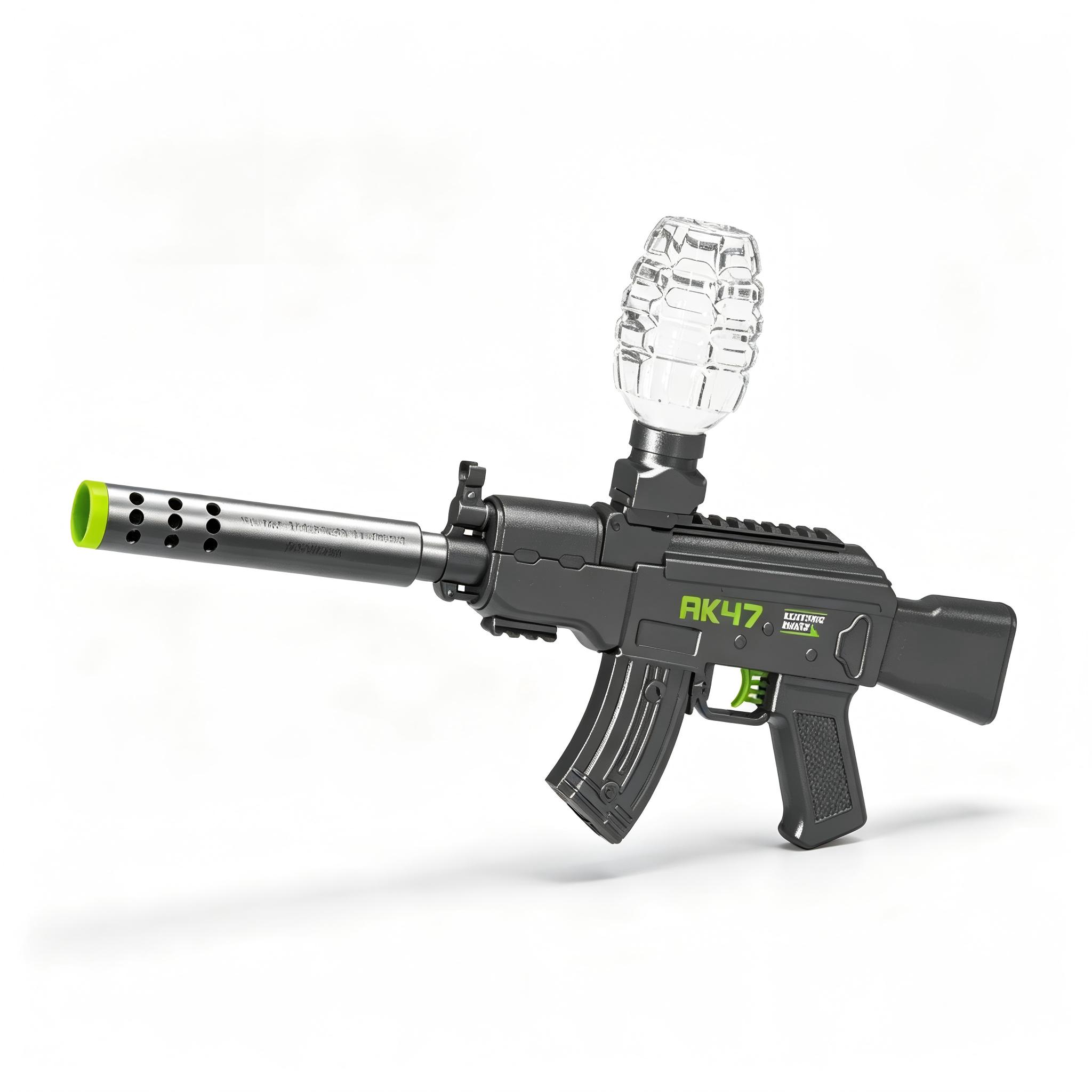 SY-0160-1 Bagged Solid Color Automatic & Manual AK47 Toy Blaster
