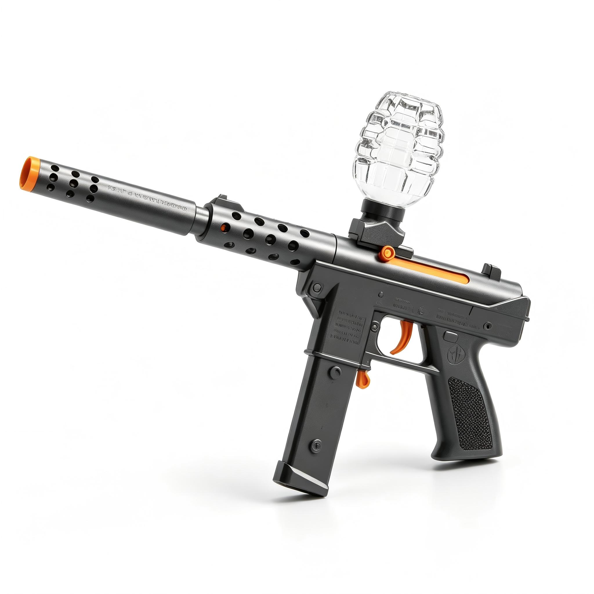 SY-0162-1 Bagged Solid Color Automatic & Manual TEC-9 Toy Blaster