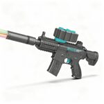 SY-0175 Solid Color M416 Electric Toy Blaster with Colorful Light Nozzle