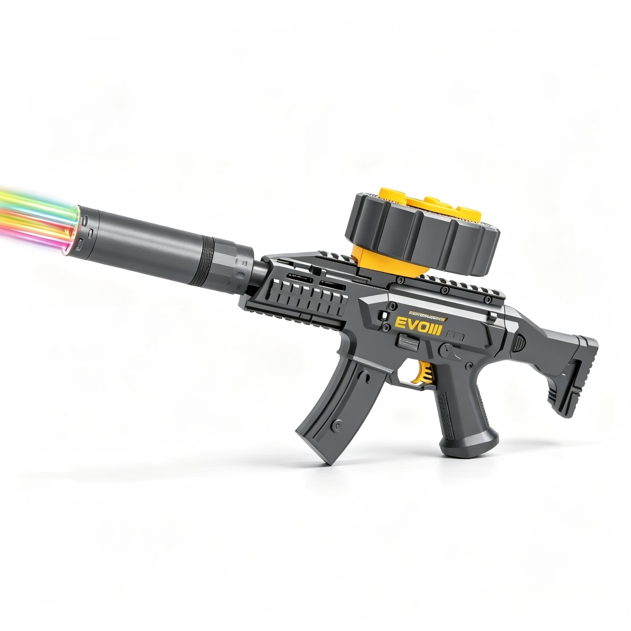 SY-0186 Solid Color EVO Electric Toy Blaster with Colorful Light Nozzle