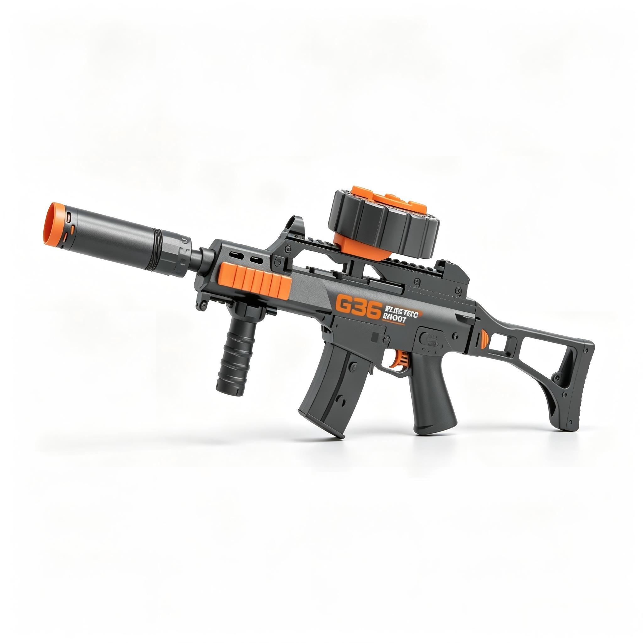 SY-0193 Solid Color G36C Electric Toy Blaster
