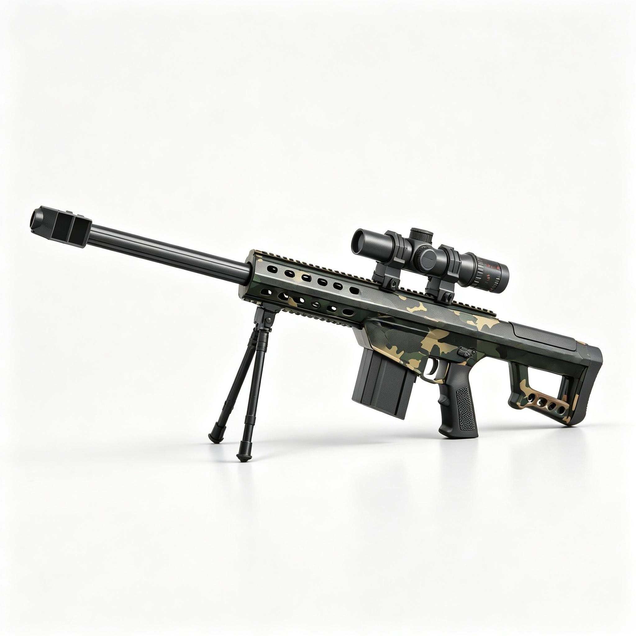 SY-0201 Graffiti M82A1 Manual & Electric Integrated Toy Blaster
