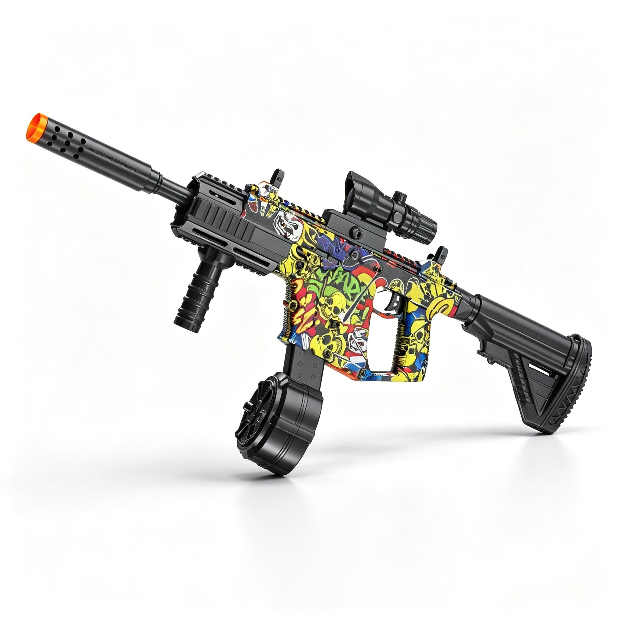 SY-0211 Graffiti VECTOR Tactical Manual & Electric Integrated Toy Blaster