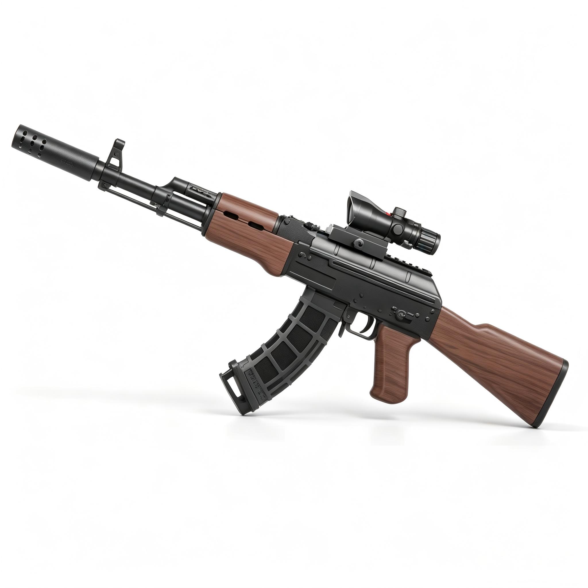 SY-0231 Solid Color Automatic & Manual AK47 Toy Blaster