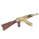 Best XYL Gold AK47 Electric Gel Blaster