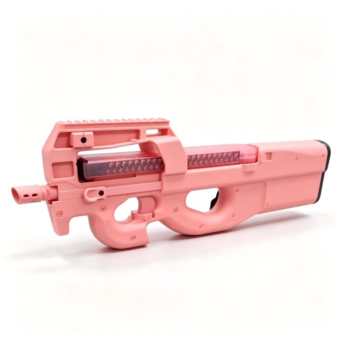 Bingfeng XHN010 Pink Version - P90 Gold Tooth Edition 4.0 Tactical Edition Soft Bullet Toy Gun