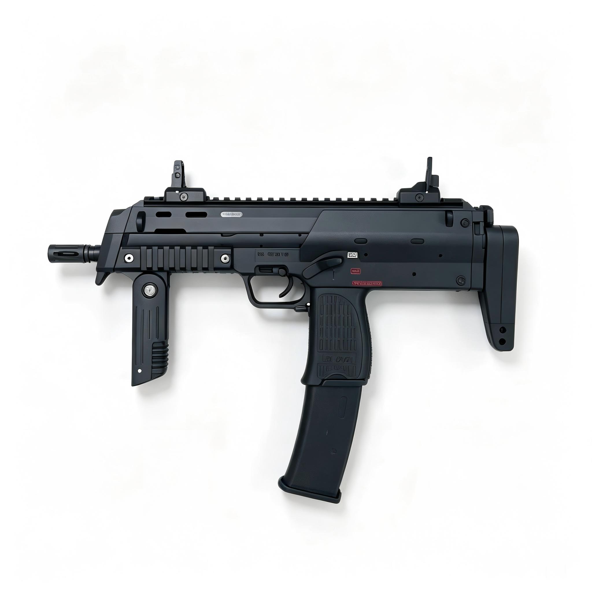 Bingfeng ZBS005 Black Version - Zhibo Electric MP7 Tactical Soft Bullet Toy Gun