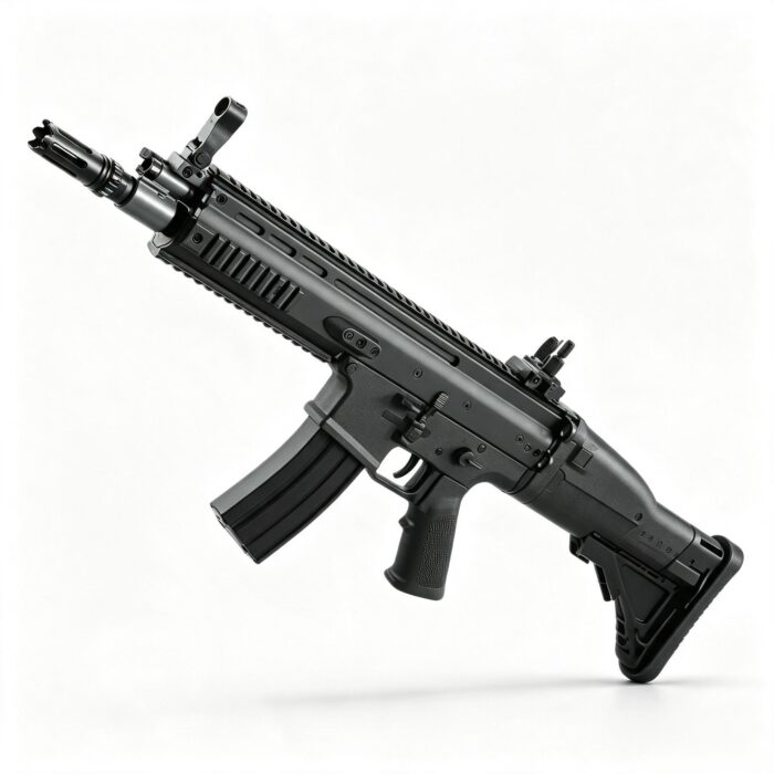 JUND JD-005-2 Black SCAR-L Golden Gear Version 3.0 Electric Toy Blaster