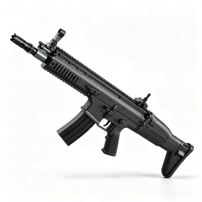 JUND JD-005 Black SCAR-L Nylon Gear Version 2.0 Electric Toy Blaster