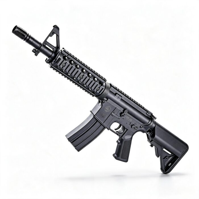 JUND JD-100 Black M4-CQB Nylon Gear Version 2.0 Electric Toy Blaster