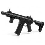 Bohan 8882A Black Full Nylon SLR2.0 Electric Soft Bullet Toy Gun