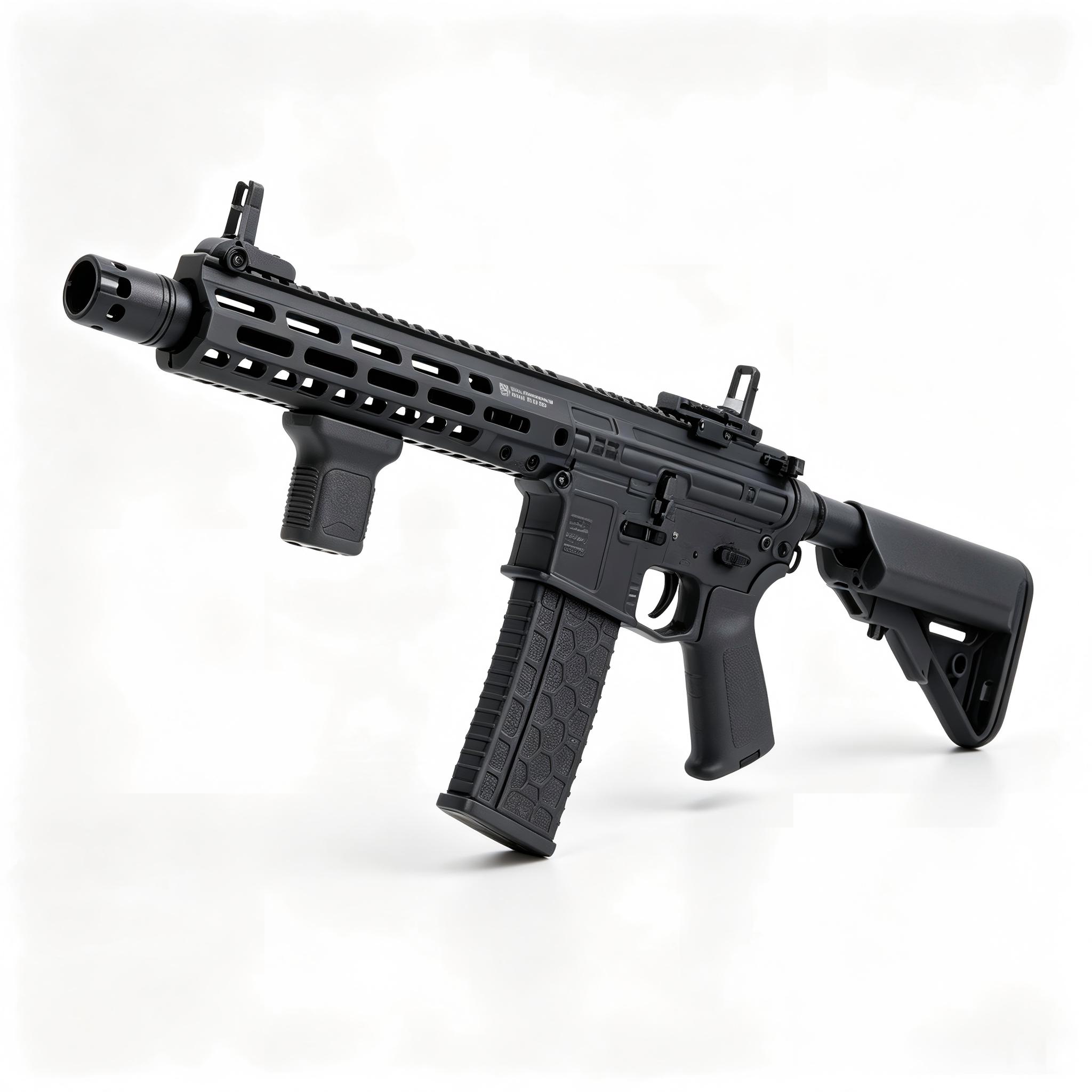 Bohan 888A Full Nylon SLR Electric Toy Gun (Black)
