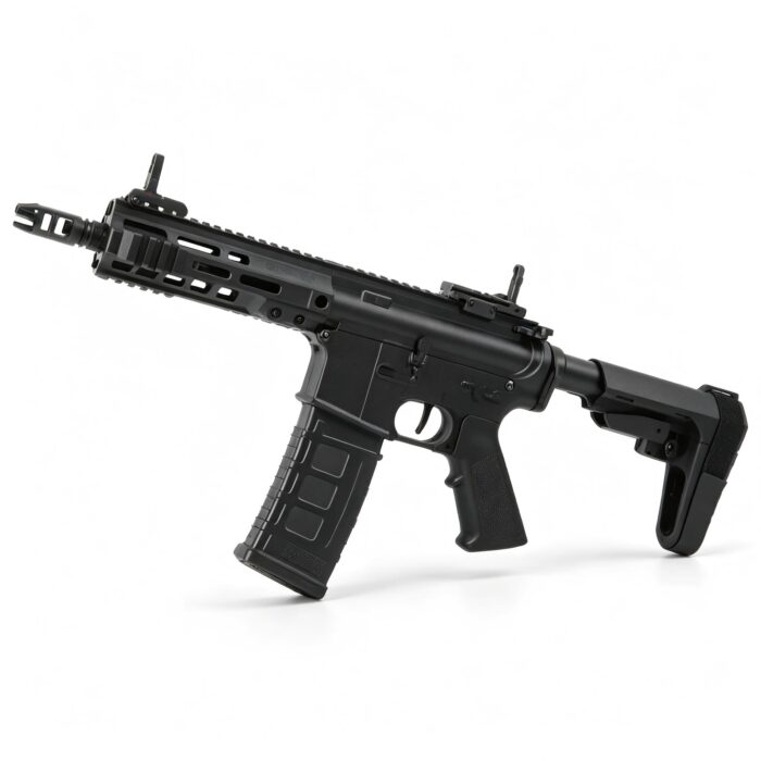 Bohan MK4A-2 Black Full Nylon Electric Soft Bullet Toy Gun
