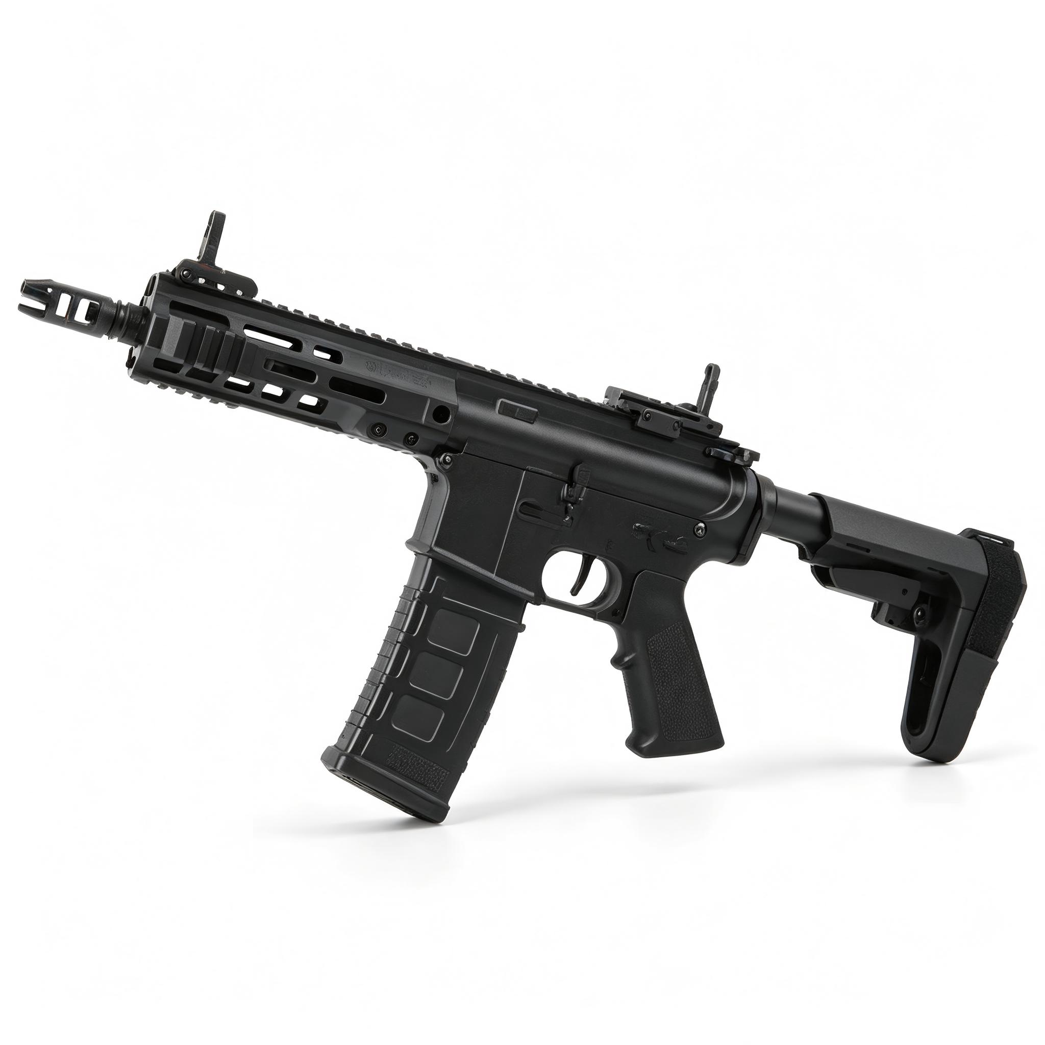 Bohan MK4A-2 Black Full Nylon Electric Soft Bullet Toy Gun