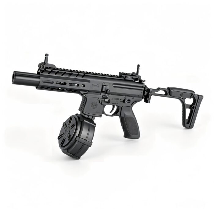 Bohan MPXA-2-Drum Full Nylon Electric Soft Bullet Toy Gun