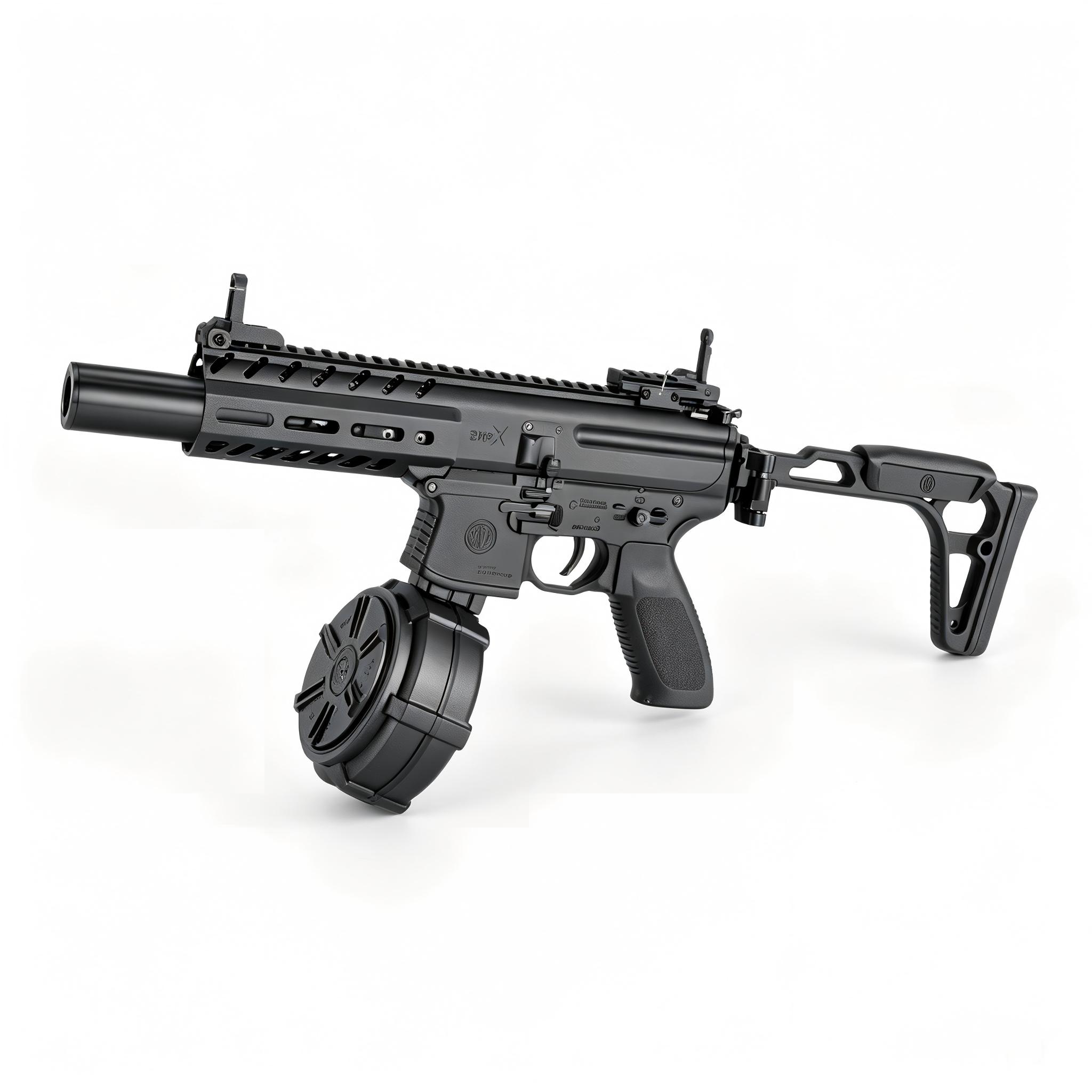 Bohan MPXA-2-Drum Full Nylon Electric Soft Bullet Toy Gun