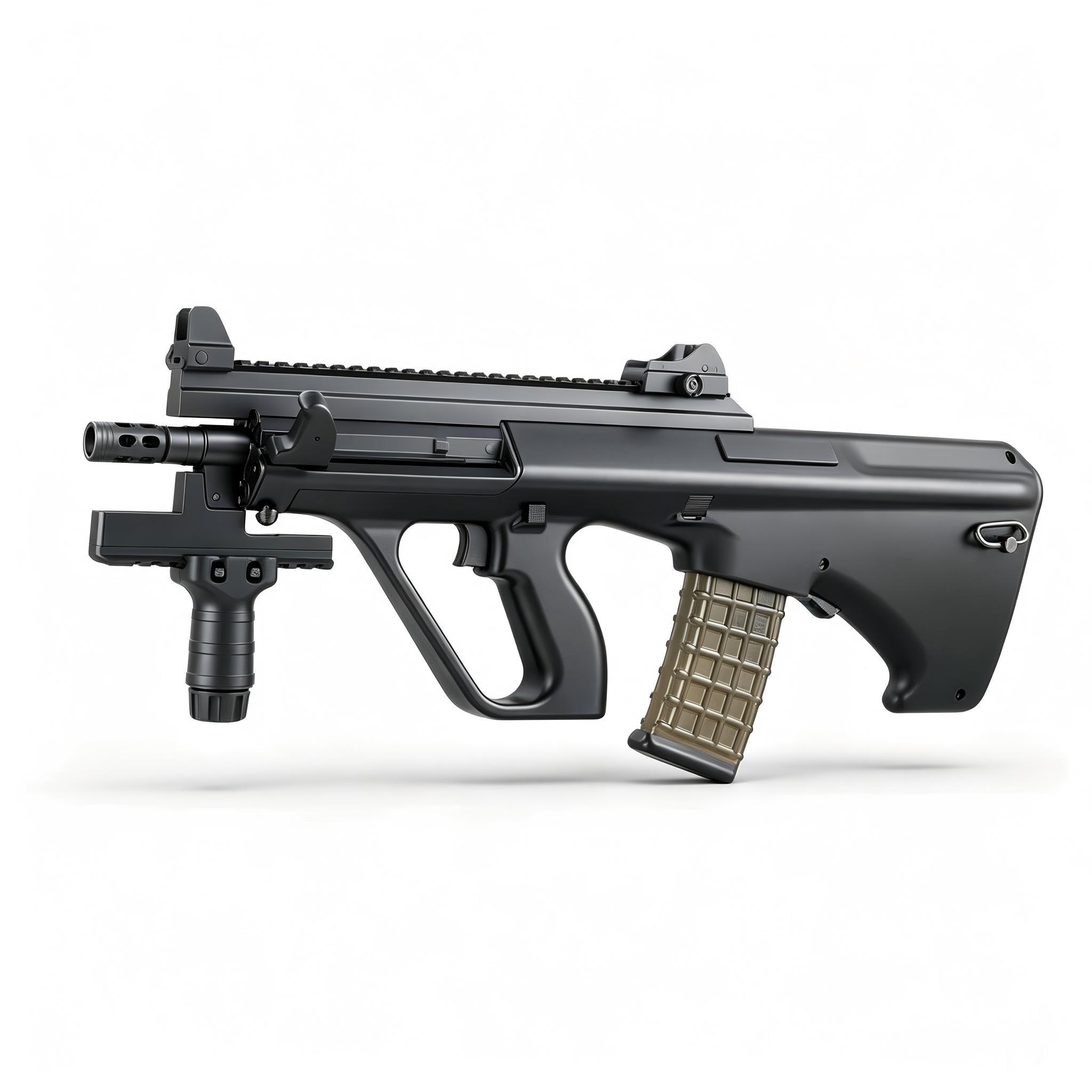 Sijun 811-3B Black - AUG Short Version 3.0 Tactical Soft Dart Blaster