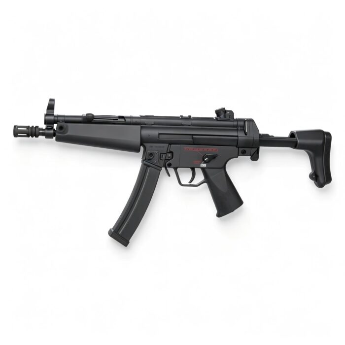 Sijun 86-2A Black Version - MP5 Telescopic Stock 2.0 Tactical Soft Bullet Gun