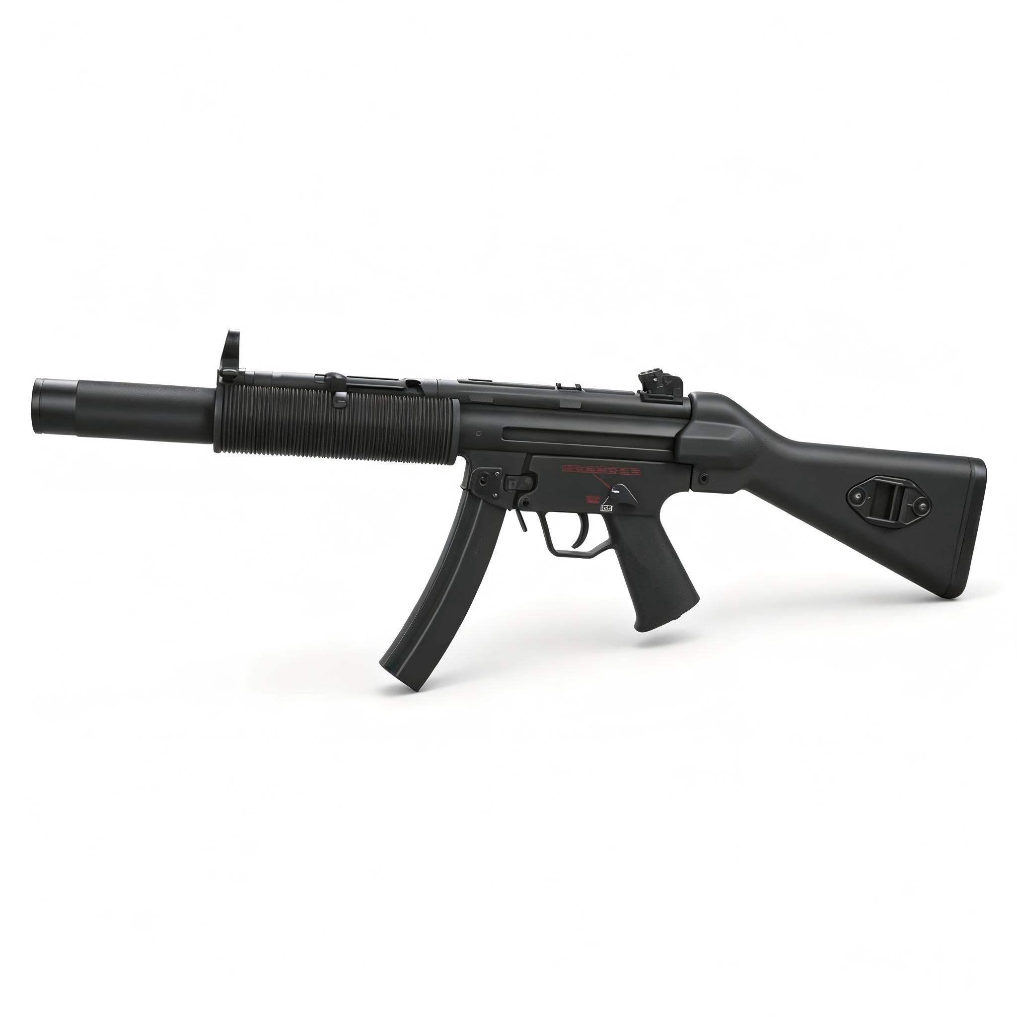 Sijun 86-2B Black Version - MP5-SD 2.0 Tactical Soft Bullet Gun
