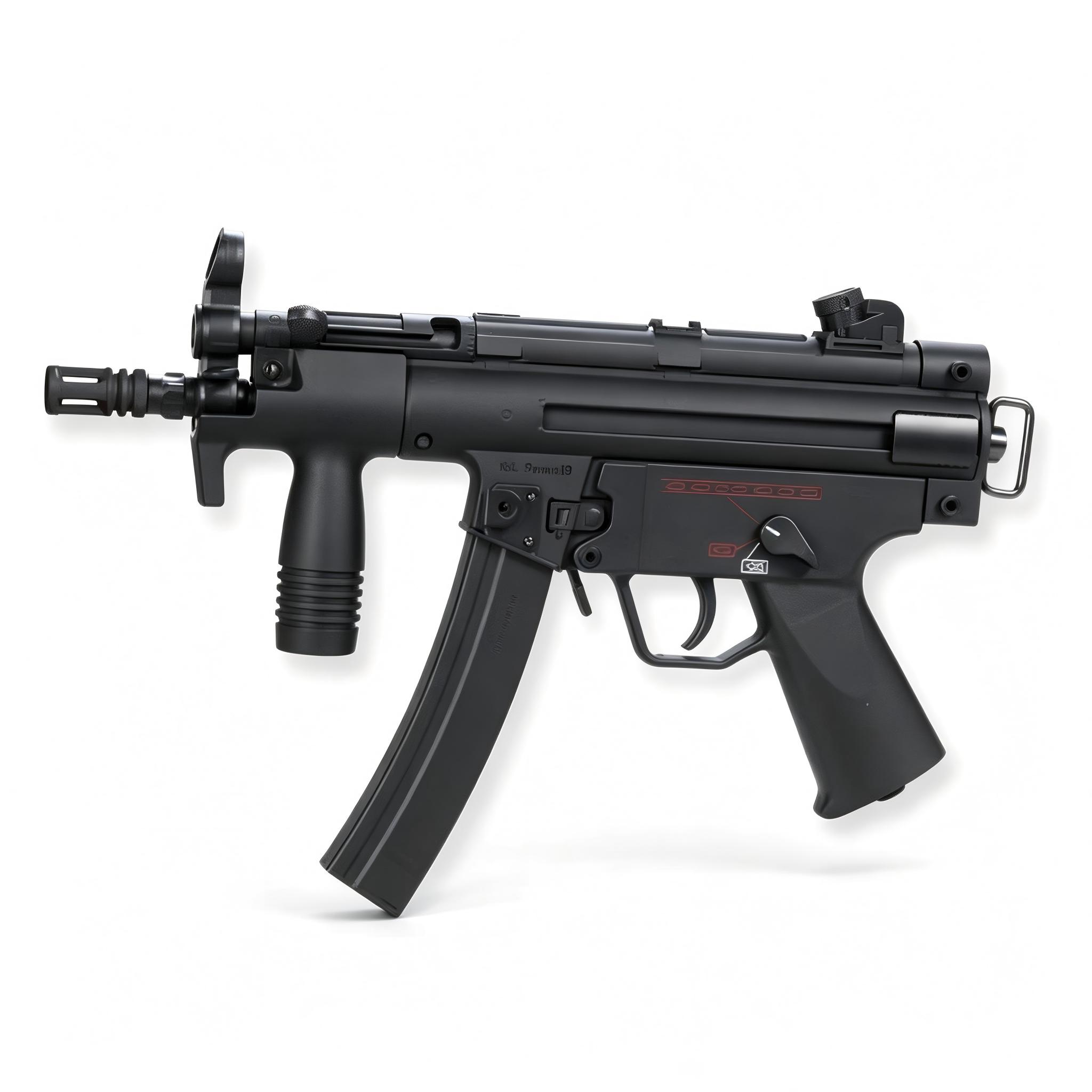 Sijun 86-2C Black Version - MP5K 2.0 Tactical Soft Bullet Gun