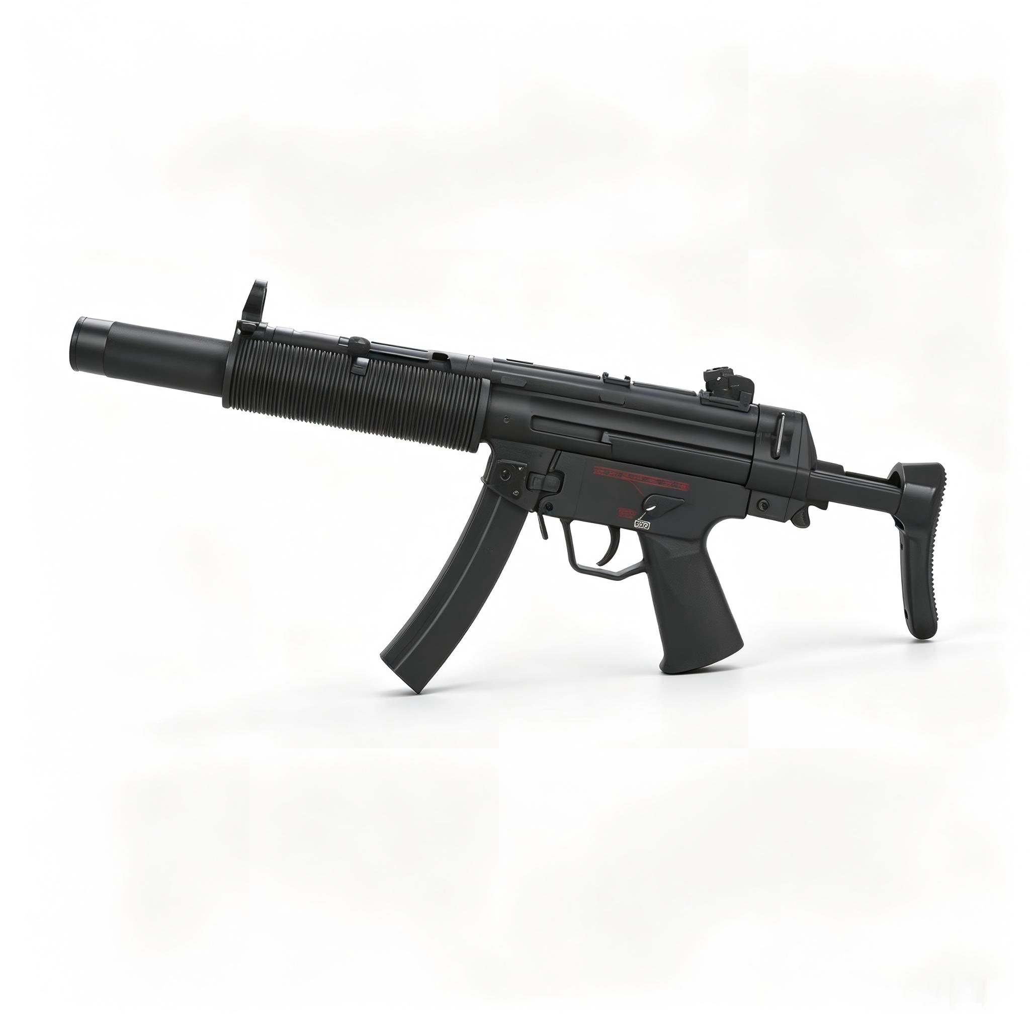 Sijun 86-3B Black Version - MP5-SD 3.0 Tactical Soft Bullet Gun