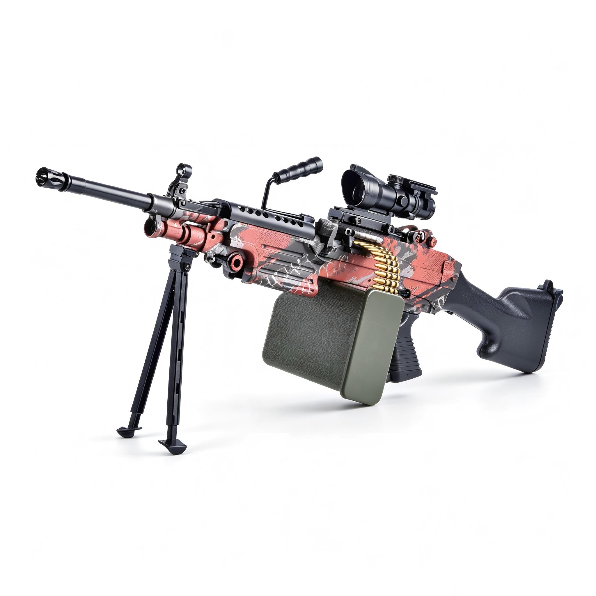 Tiangong XS-1809 Red - M249 Electric Toy Blaster