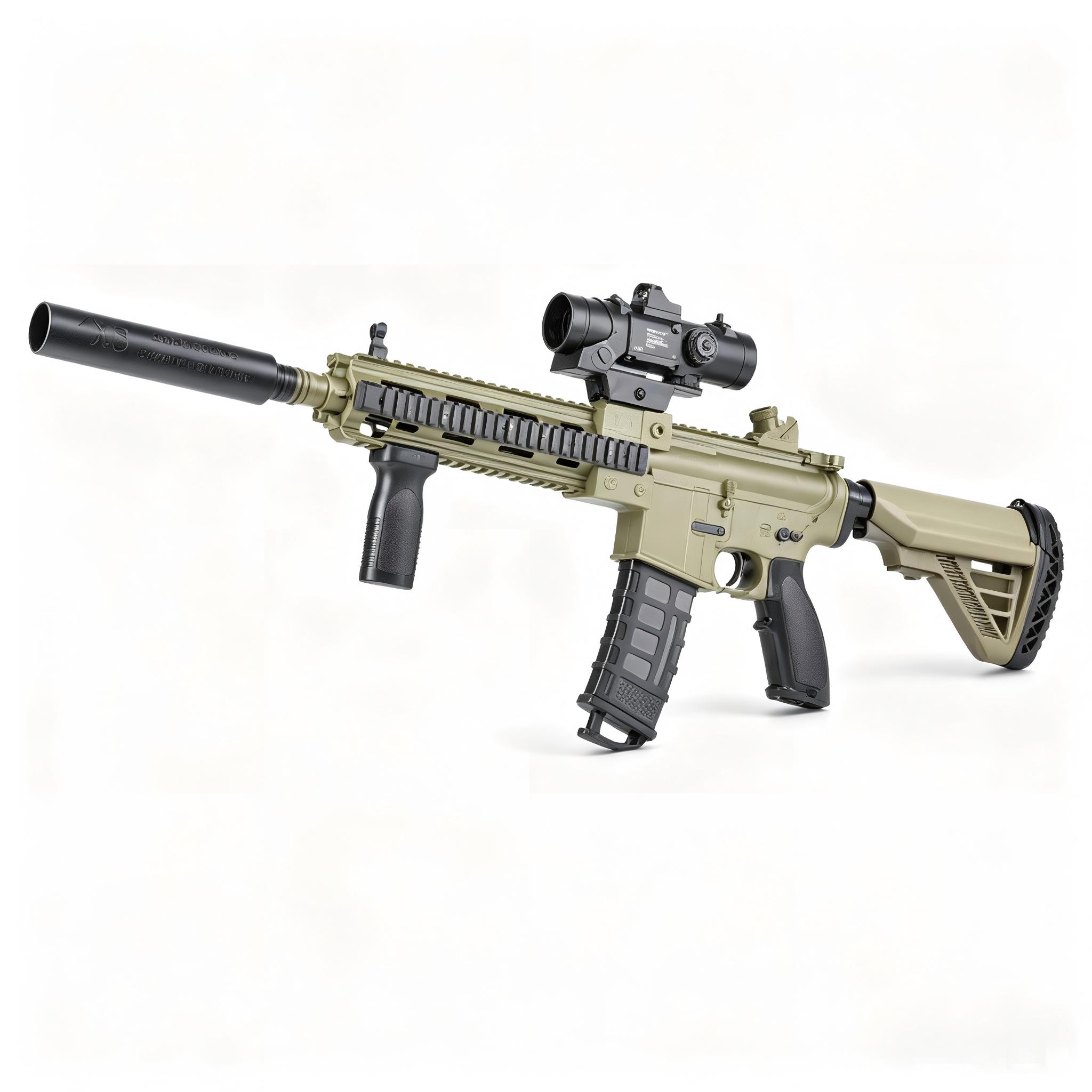 Tiangong XS-1821 Green - HK416 Electric Toy Blaster