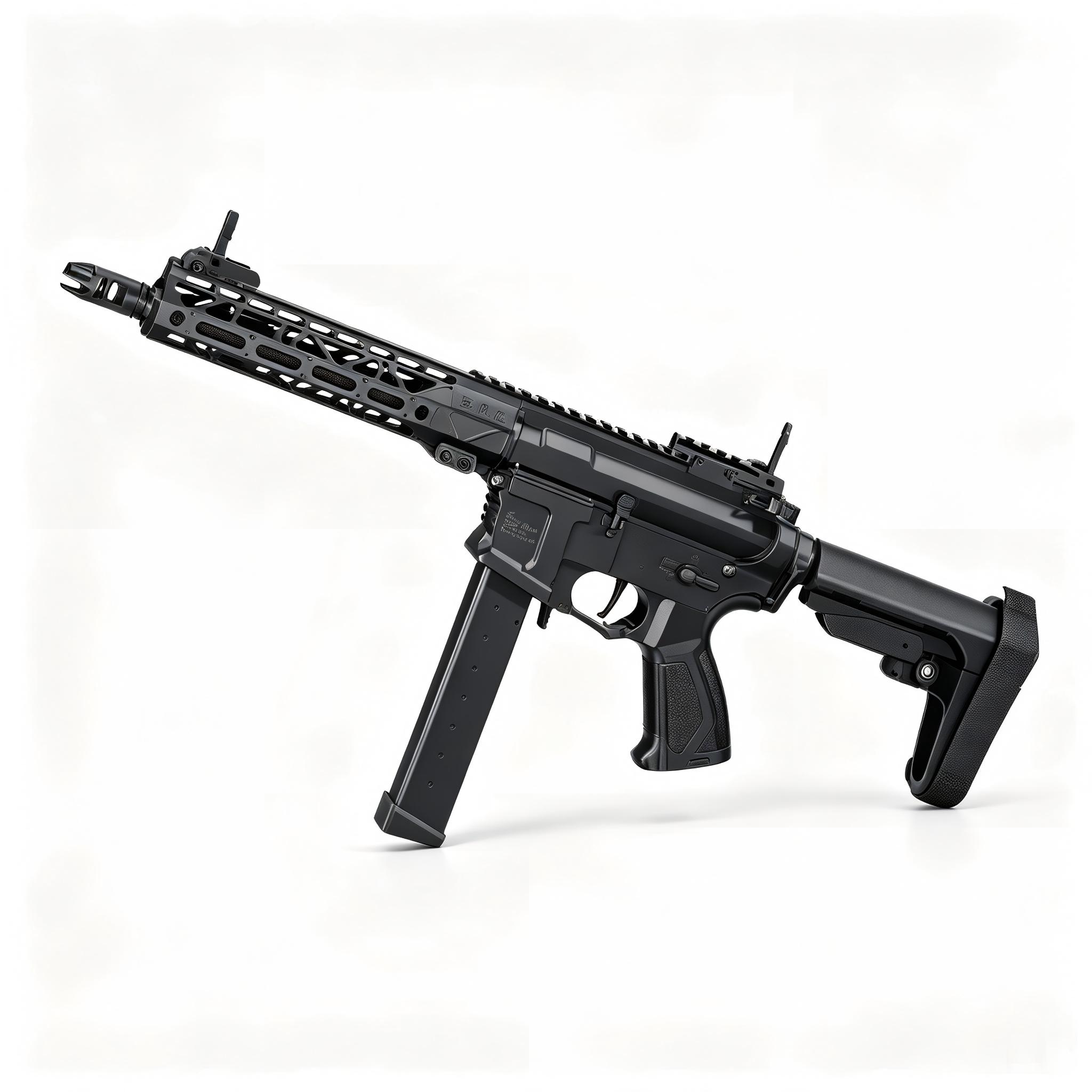 Tiangong XS-1823A Black - ARP9 Tactical Version - Gold Gear Gold Ladder Version Electric Toy Blaster