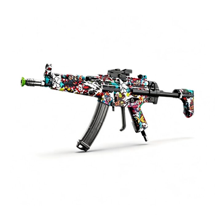 Little Moon S501A-2 Clown Graffiti - MP5A3 Tactical Version Electric Toy Blaster