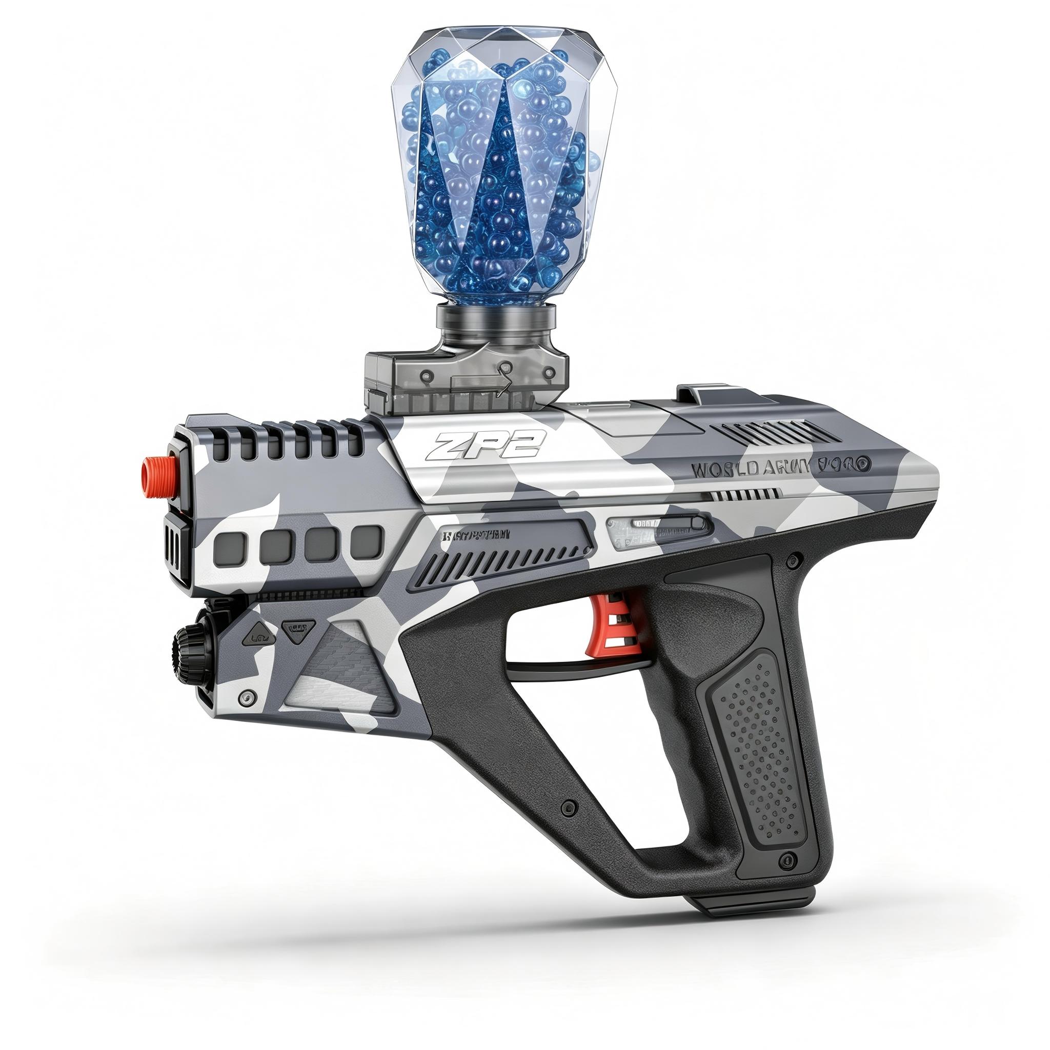 Little Moon X641B Camouflage Blue-ZP2 Tactical Version Electric Toy Blaster