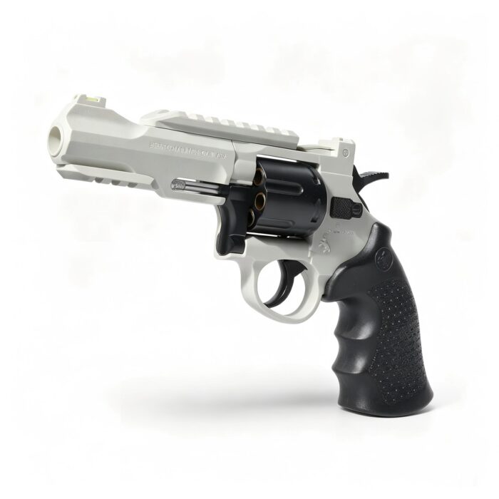 Xiaoyueliang X703-3 White-Tactical Short Barrel Electric Toy Blaster
