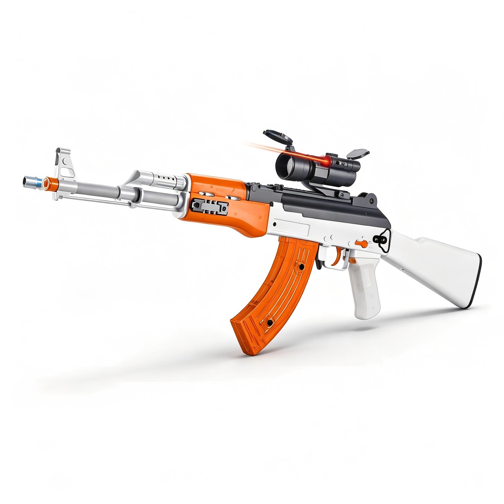 Little Moon X999-B Ice Orange-AK47 Electric Toy Blaster